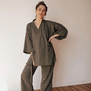 [SOLD] Oddbird Şile Cloth Two-piece Loungewear Set